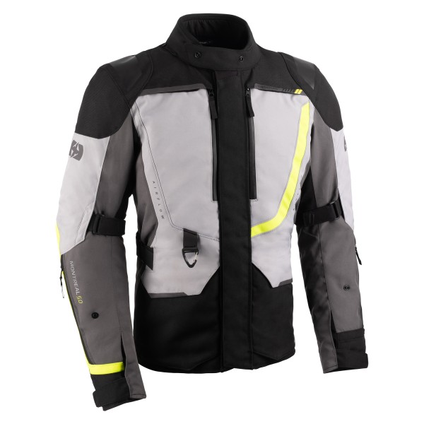 Oxford Oxford Montreal 5.0 Dry2Dry Men’s Jacket Grey / Black / Yellow
